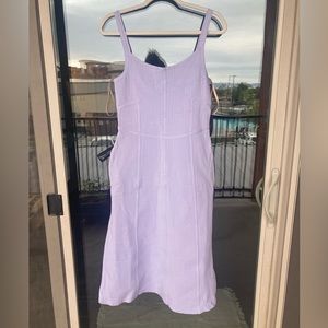 Mariam Anna Barska Lavender Athletic Dress